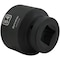 Dynamic 1" Drive Standard Socket, Black Phosphate, Tools 54MM X 1" Drive, 6 Point Standard Length D025054 - alternate 2